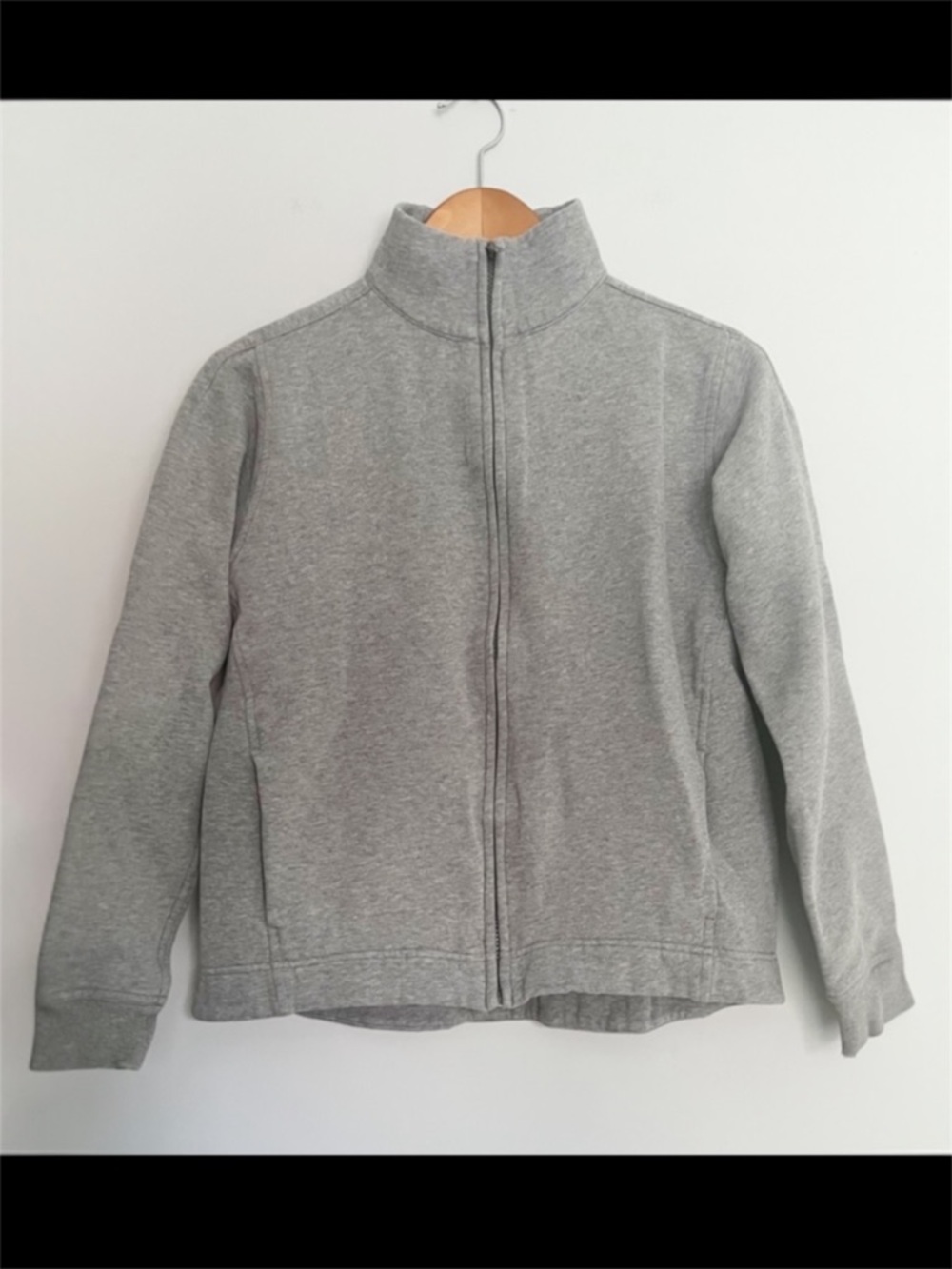 Lululemon Wind Down Jacket Heathered Medium Grey Size 6